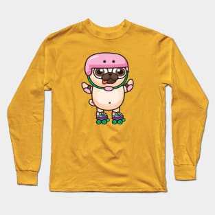 Cute pug lover Long Sleeve T-Shirt